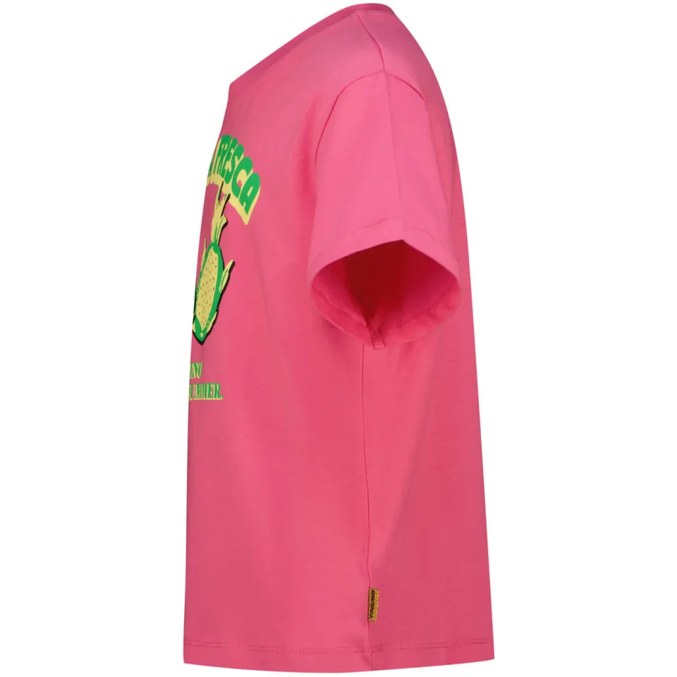 Vingino T-shirt roze met print, foto 5