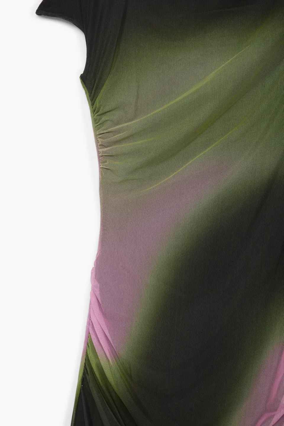 Desigual midi zomerjurk met print groen, foto 3