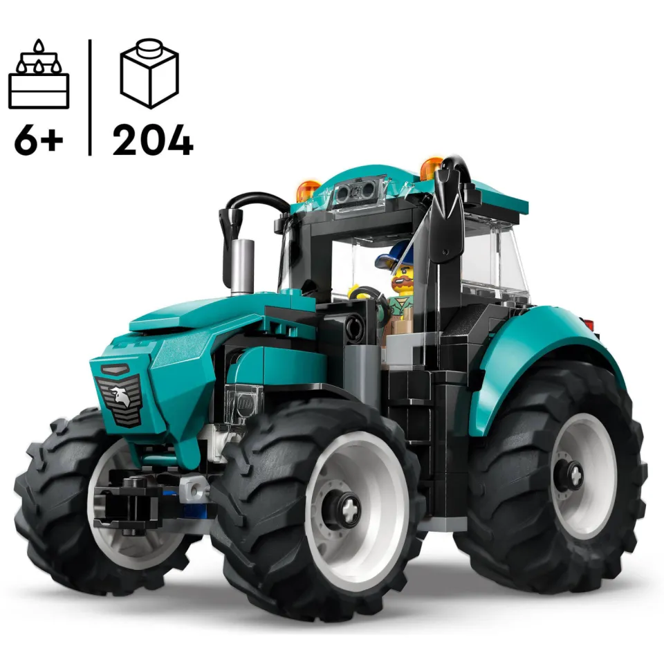 Lego City Tractor 60498, foto 3