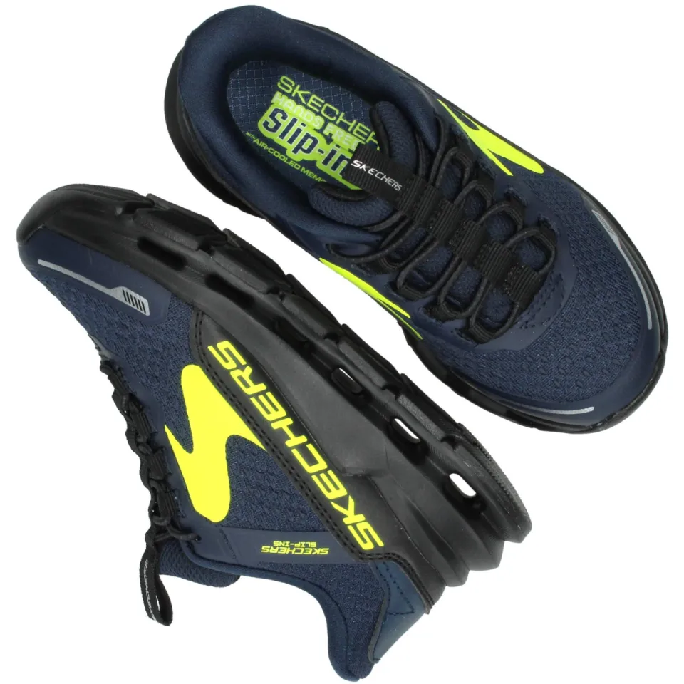 Skechers Slip-Ins Glide Step Plus Vista Lane sneakers blauw, foto 4