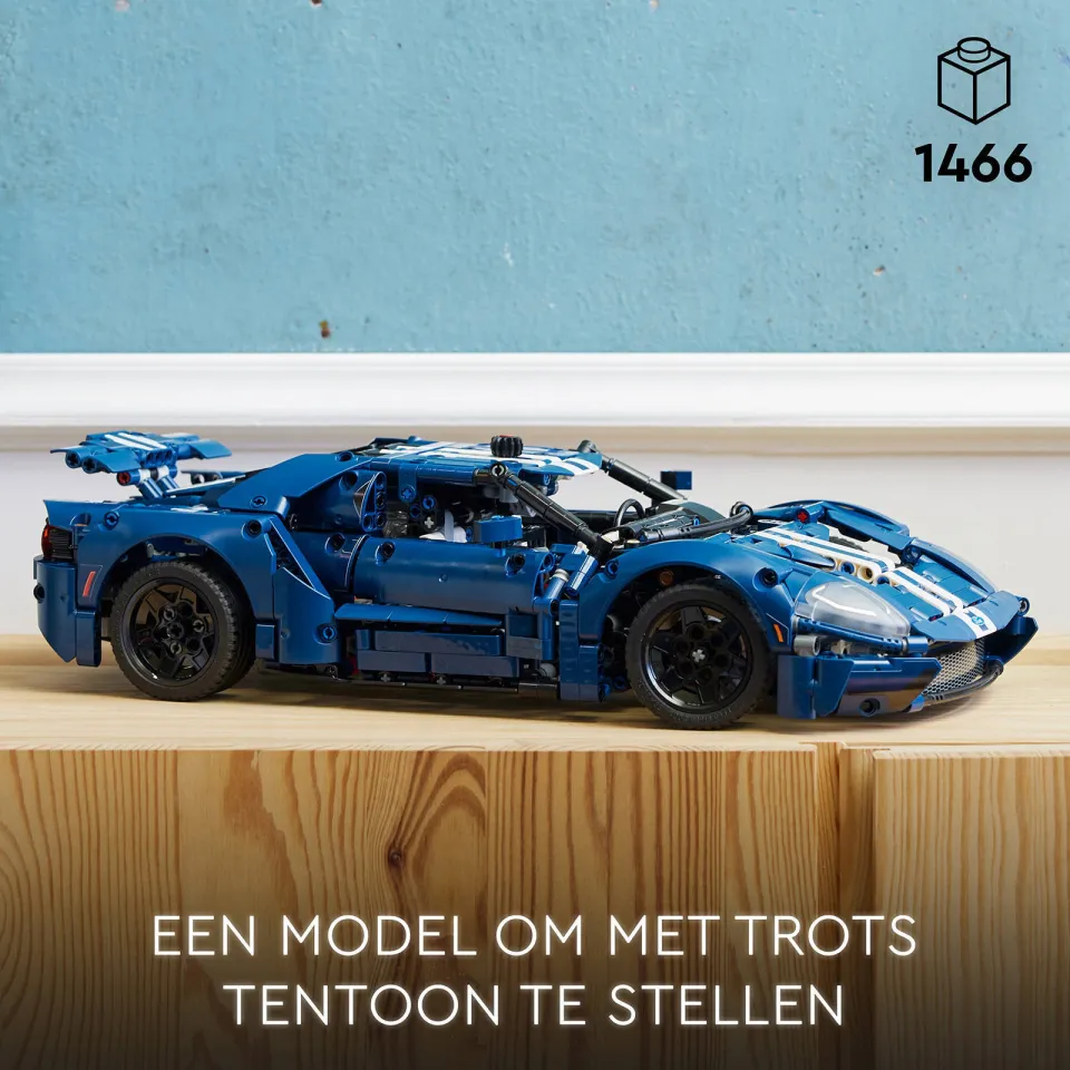 Lego Technic 2022 Ford GT Auto Supercar Model Bouwpakket voor Volwassenen 42154, foto 2