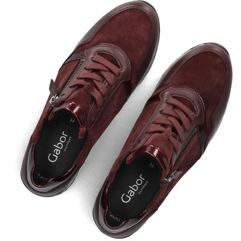 Gabor Sneakers 528 Bordeaux, foto 4