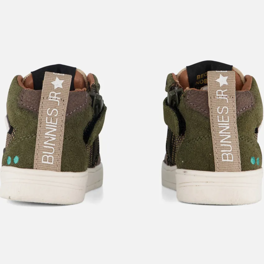 BunniesJR Moos Mellow sneaker groen, foto 3