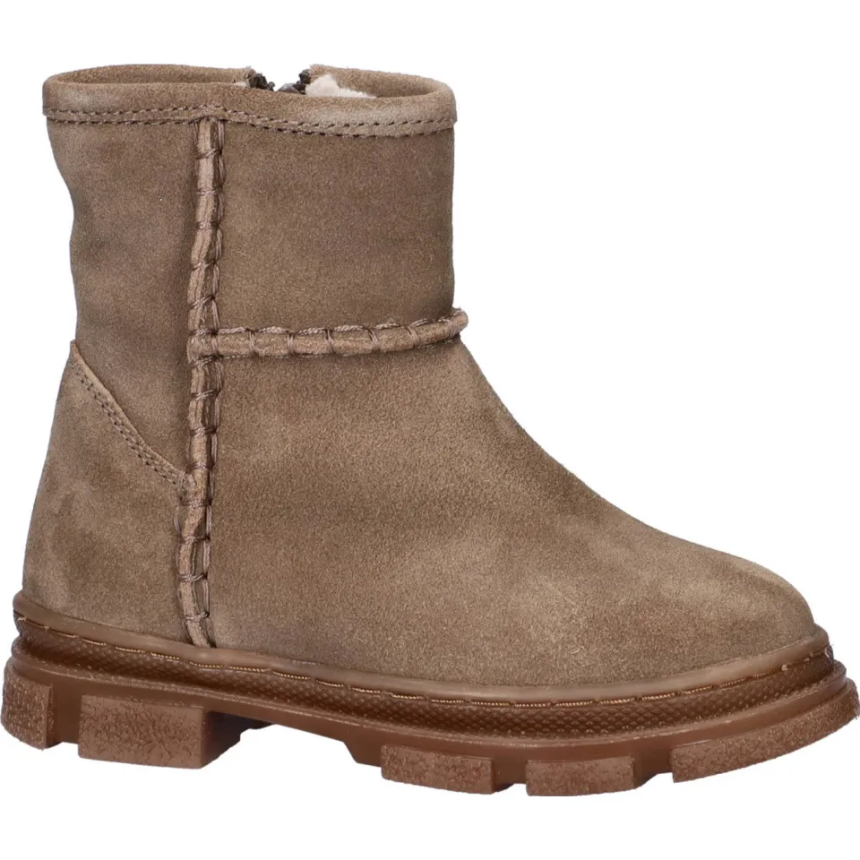 Nelson Kids suède enkelboots taupe, foto 6