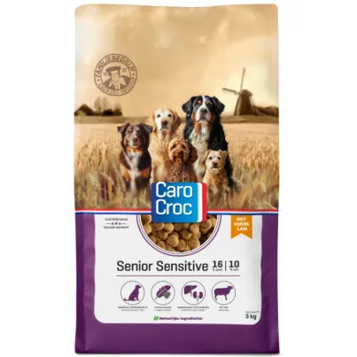 CaroCroc Senior Sensitive hondenvoer