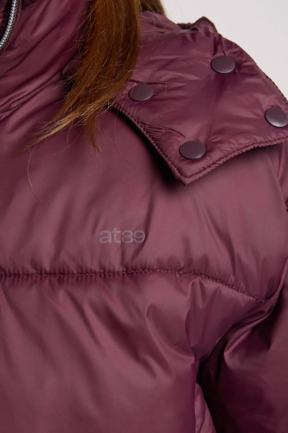 America Today Jill Jr winterjas bordeauxrood, foto 6