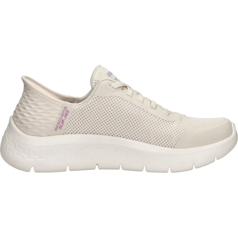 Skechers Go Walk Flex Hands Free Slip-ins sneaker beige Gebroken wit