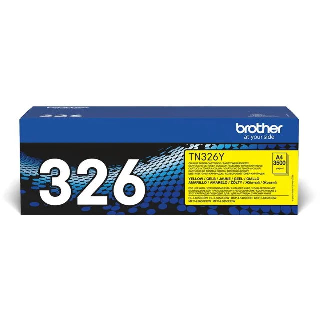 Brother TN-326Y Toner Geel