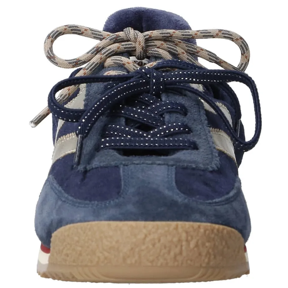 Mrp Utah suède sneakers - blauw/donkerblauw, foto 8