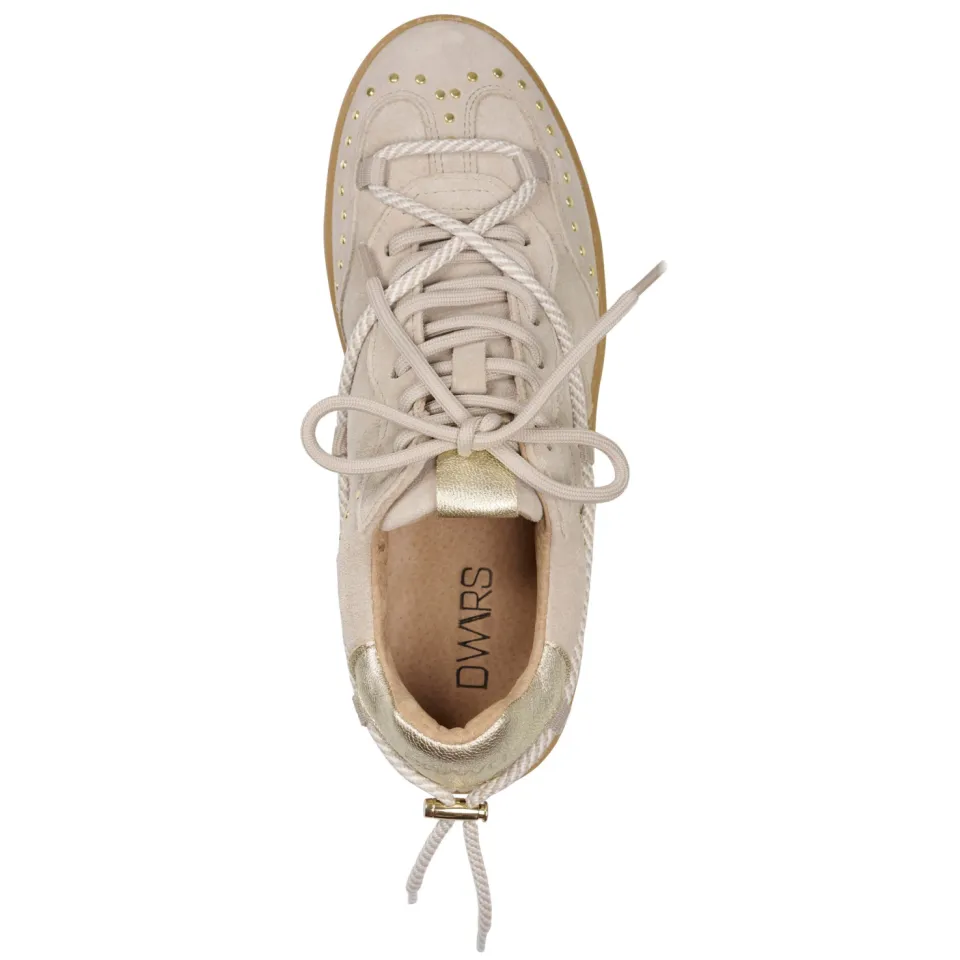 DWRS Label Poona Studs sneaker beige, foto 5