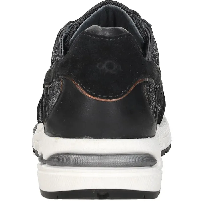 Aqa sneakers laag donkerblauw zwart, foto 4