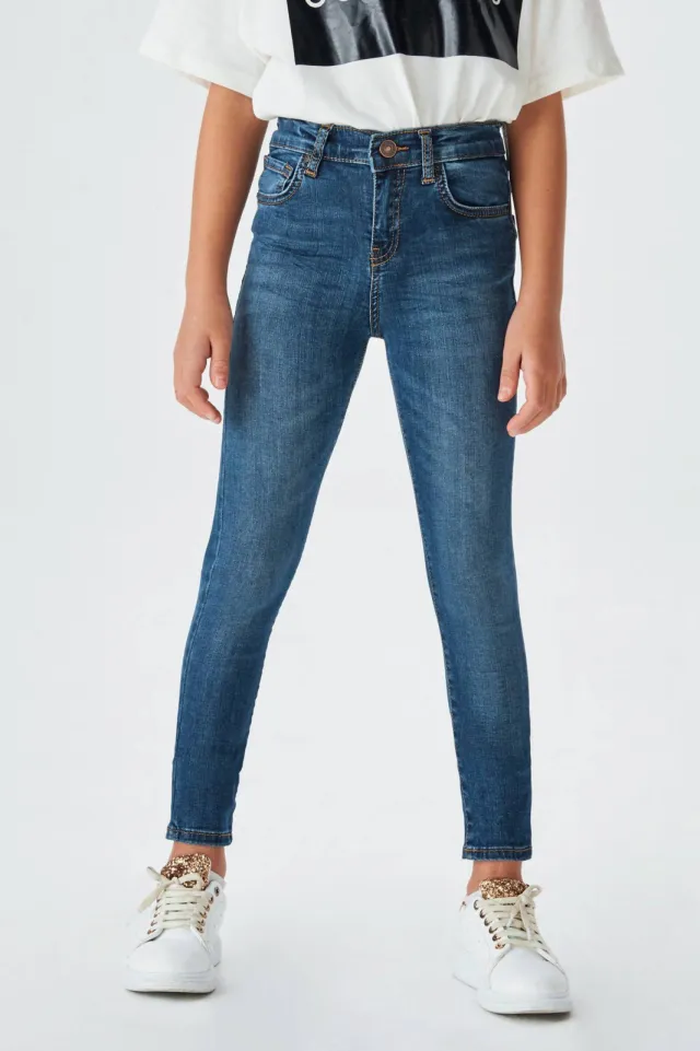 LTB high waist super skinny jeans Sophia marlin blue wash