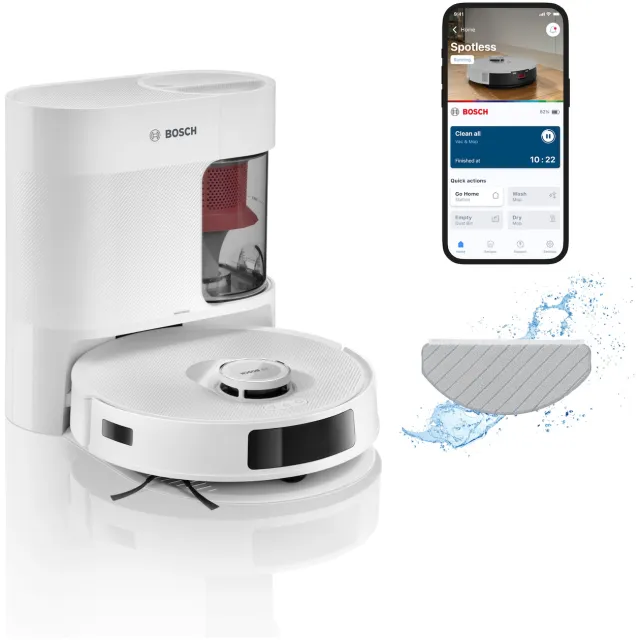Bosch BCRD2W robotstofzuiger wit
