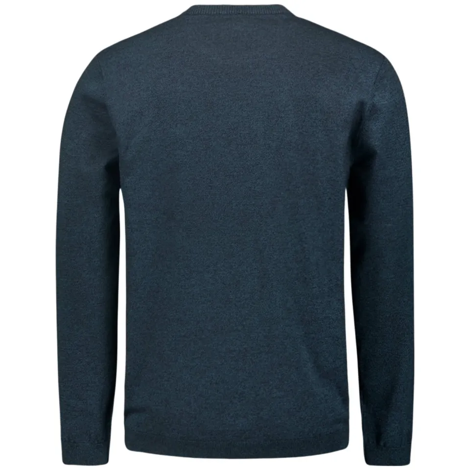 No Excess pullover fijn gebreid donkerblauw, foto 3