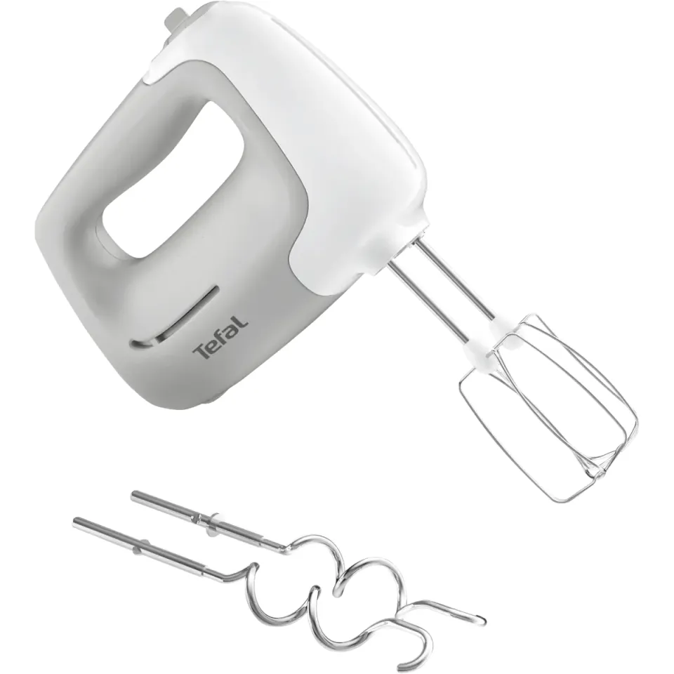 Tefal HT450B Prep'Mix handmixer wit wit-helgrijs