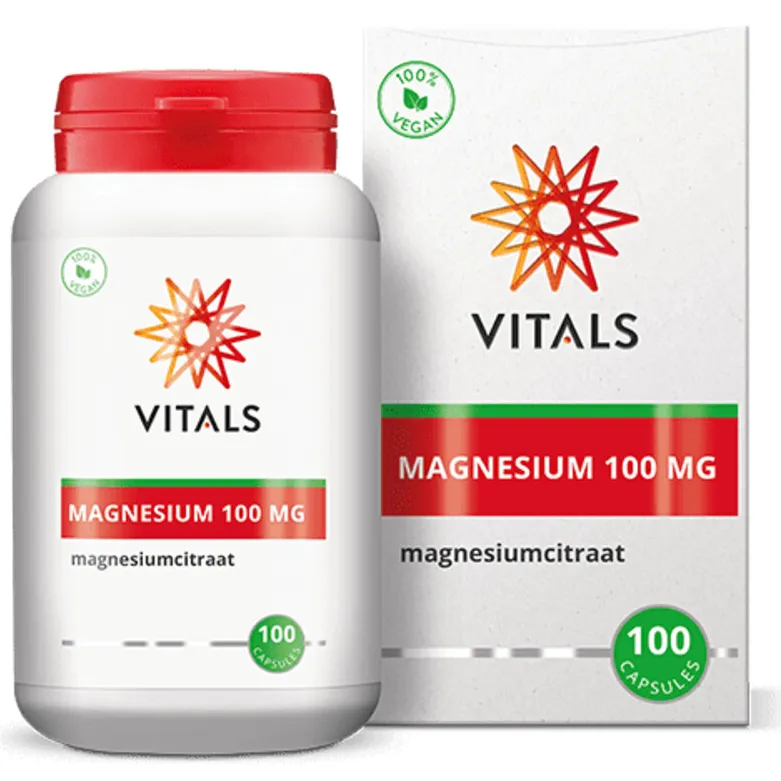 Vitals magnesium citraat 100 mg, foto 3