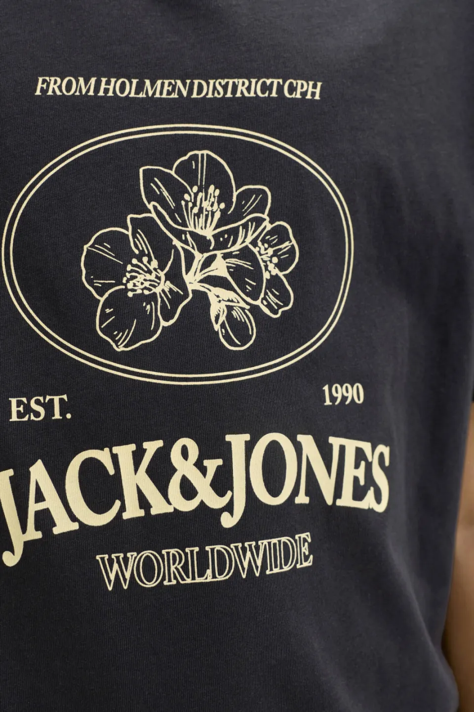 Jack & Jones T-shirt zwart met logo, foto 6