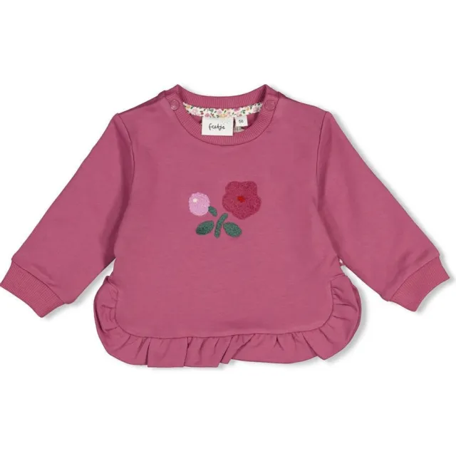 Feetje sweater Afternoon Tea fuchsia, foto 2