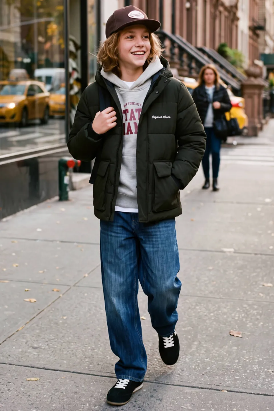 Jack & Jones pufferjas donkergroen, foto 3