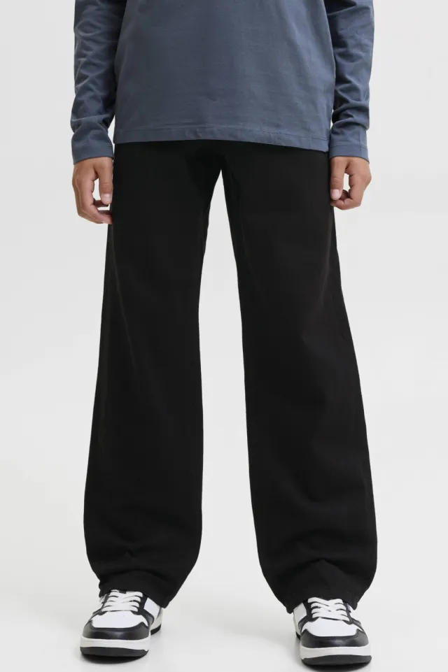 Jack & Jones JUNIOR relaxed fit loose fit jeans - zwart Black denim