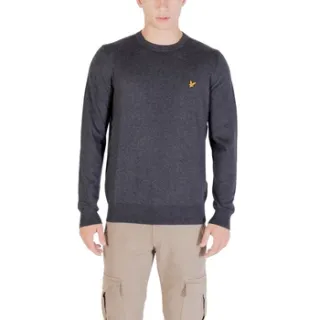 Lyle & Scott regular fit gebreide trui met wol - antraciet, foto 3