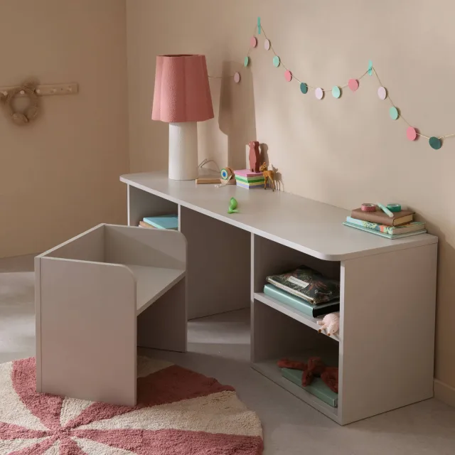 NOUS Kids Hillen bureau beige, foto 2