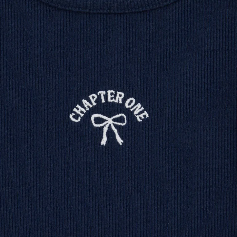 WE Fashion longsleeve donkerblauw meisjes, foto 5