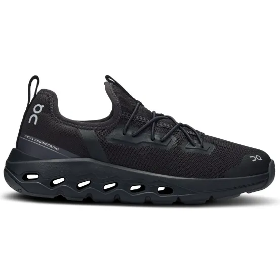 On Cloudleap kindersneakers zwart