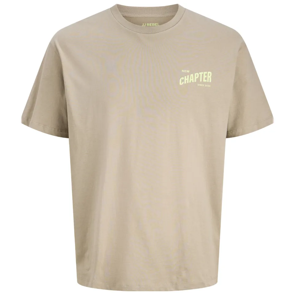 JJ Rebel t-shirt lichtbruin, foto 2