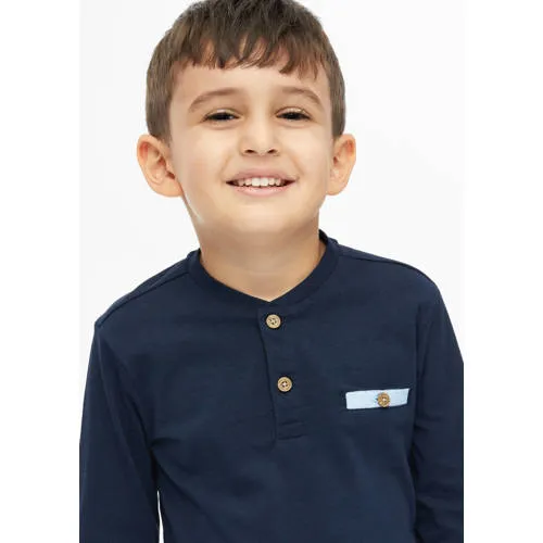 S.Oliver longsleeve donkerblauw, foto 4