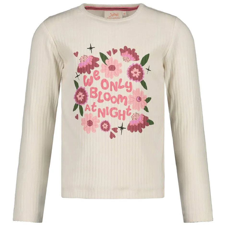 Jubel Moon Flowers longsleeve offwhite, foto 2