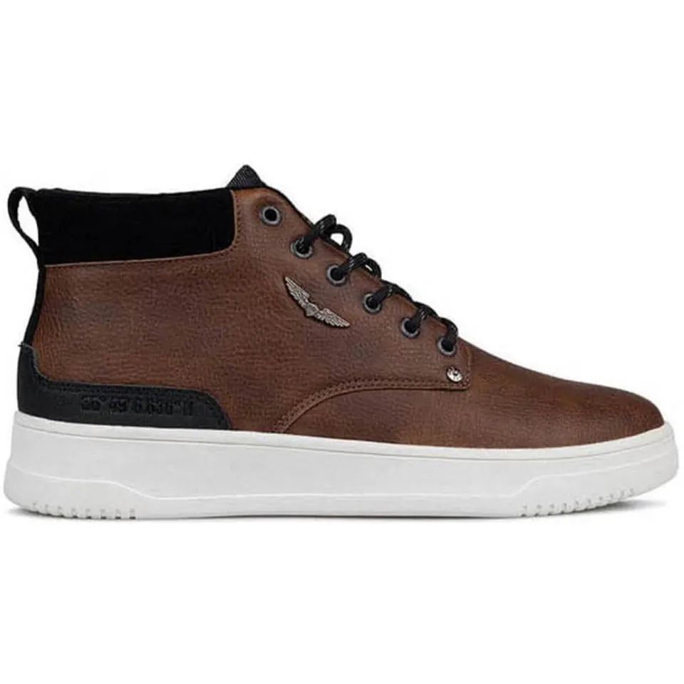 PME Legend Lexing-T sneaker middelbruin