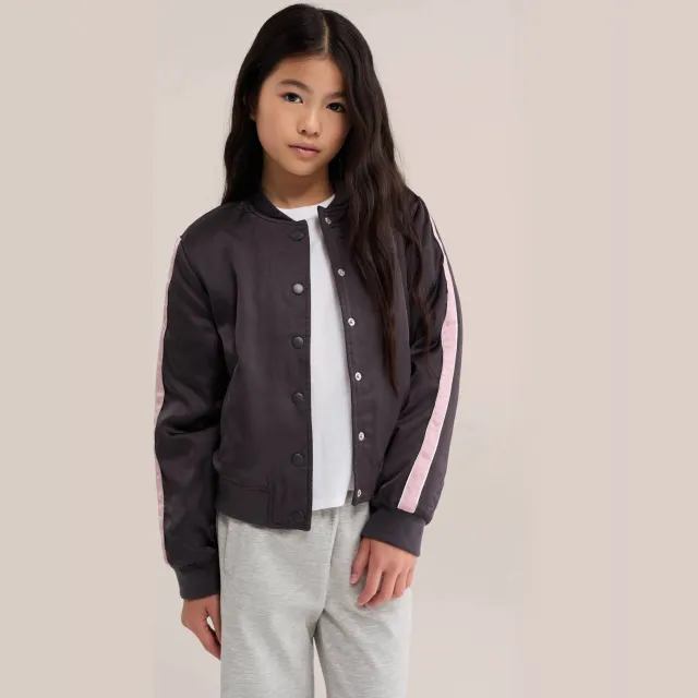 WE Fashion bomberjack antraciet