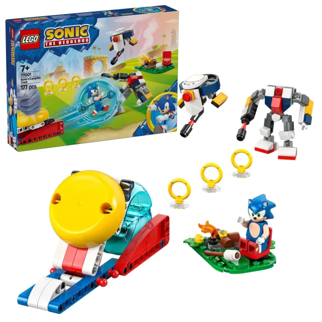 Lego Sonic the Hedgehog Sonics krachtmeting bij het kampvuur speelgoed 77001