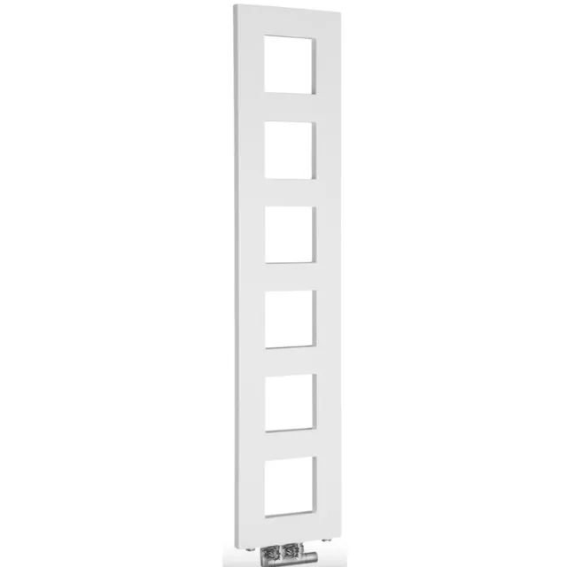 Sapho Designradiator Sapho Block 28x133 Cm Mat Wit