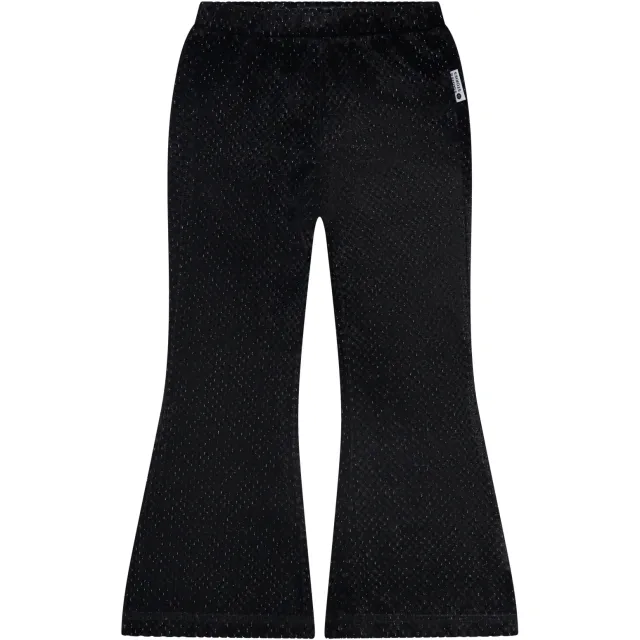 Stains&Stories flared broek zwart, foto 2