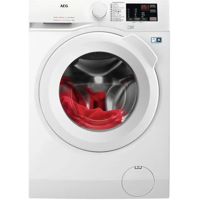 AEG LF628400 wasmachine wit