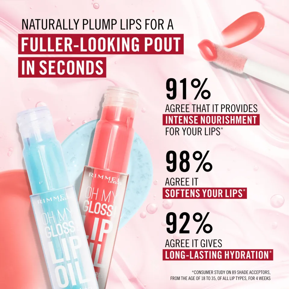 Rimmel London Oh My Gloss! lipolie 002 Peachy Coral, foto 5