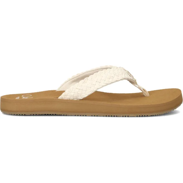 Reef Baja Maria teenslipper beige Bruin