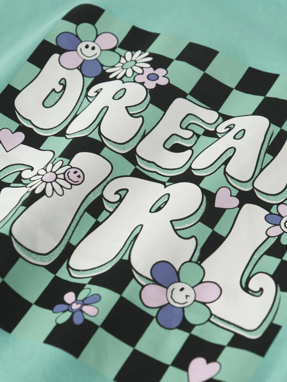 NAME IT T-shirt met backprint mintgroen, foto 5