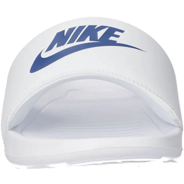 Nike Victori One badslippers met logo wit/kobaltblauw, foto 5