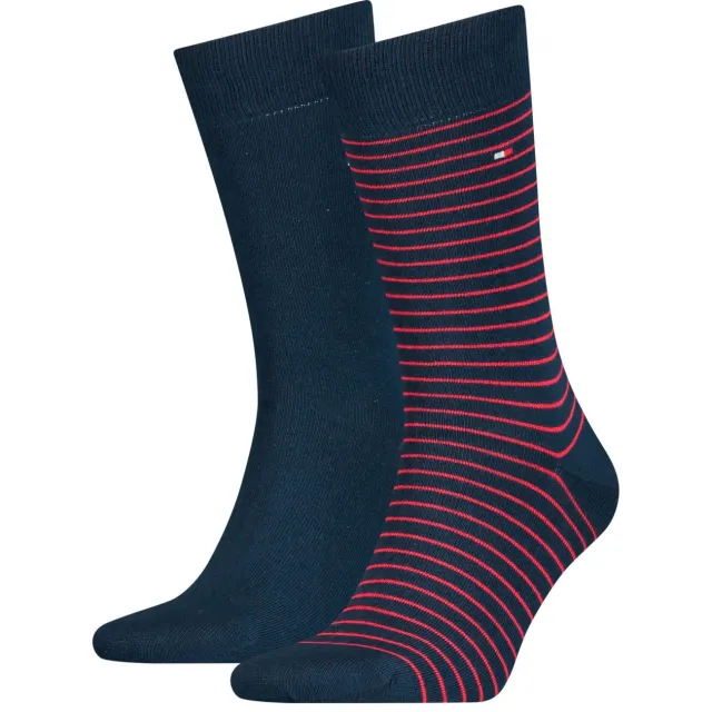 Tommy Hilfiger sokken marine gestreept