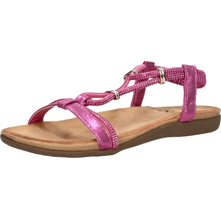 Sub55 Comfortabel sandalen fuchsia, foto 3