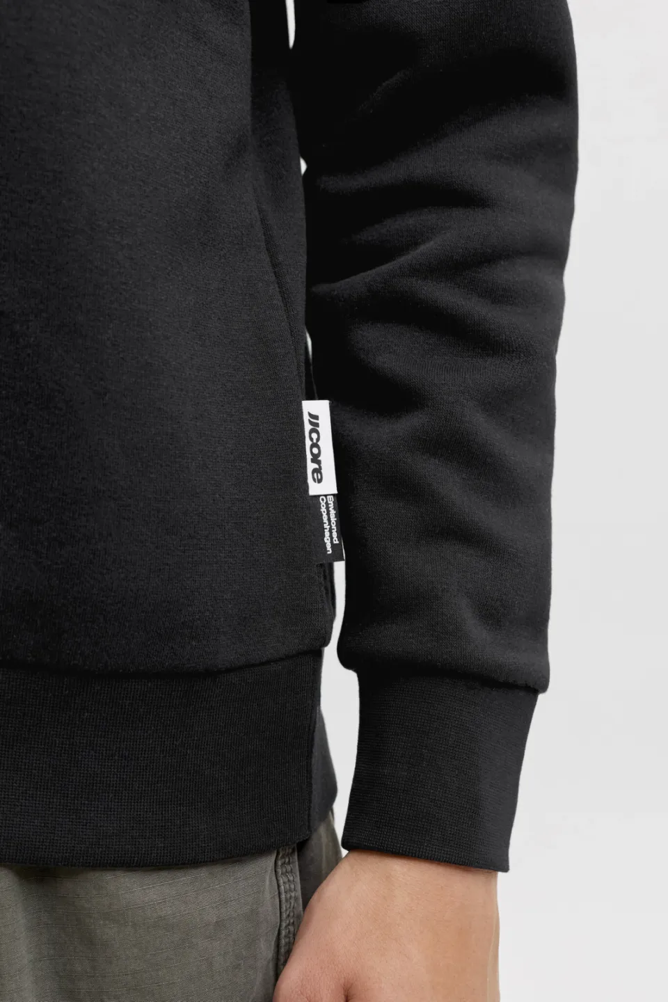 Jack & Jones JUNIOR sweater met logo - zwart, foto 7