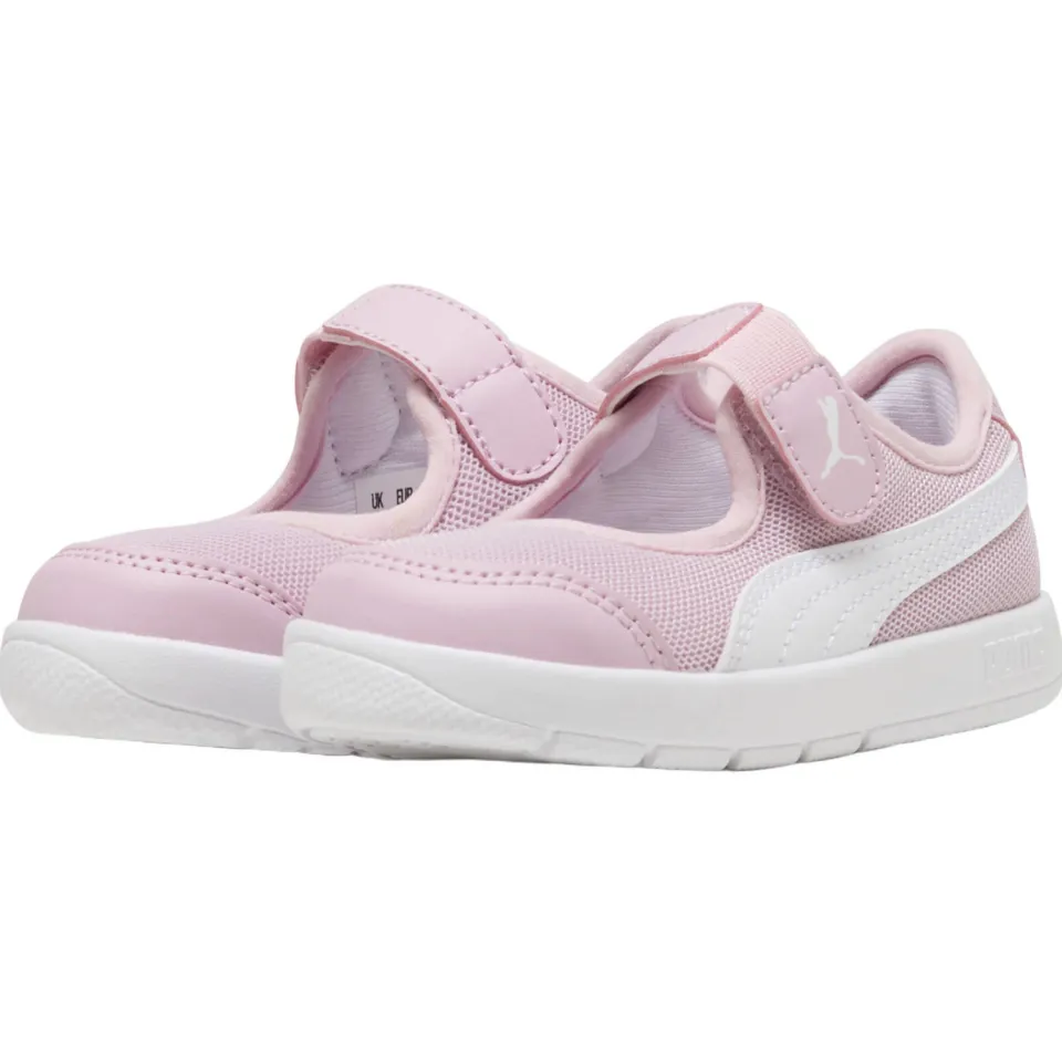 Puma ballerina sneakers Courtflex V3 Lina roze/wit, foto 5