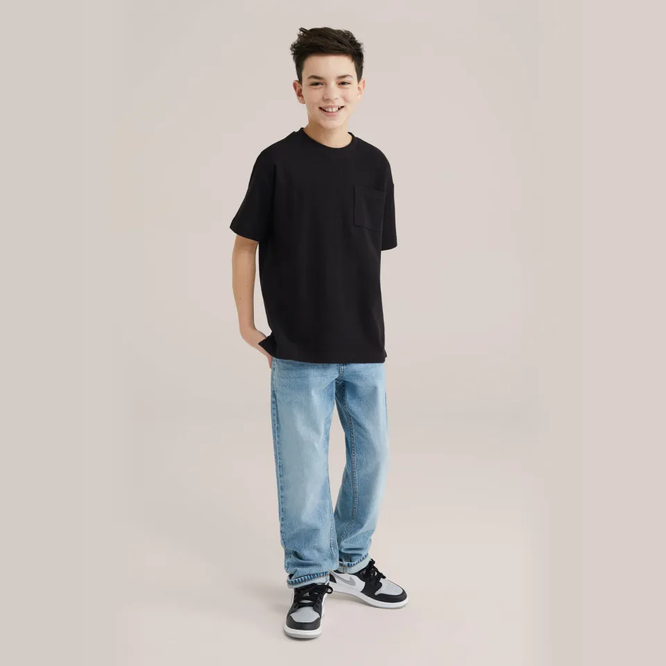 WE Fashion Blue Ridge T-shirt zwart, foto 4