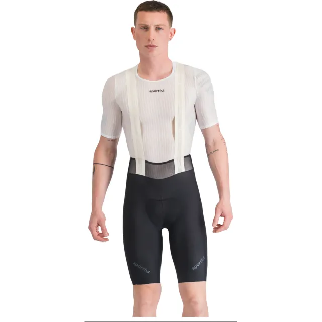Sportful Hyperepic fietsbroek met bretels grijs