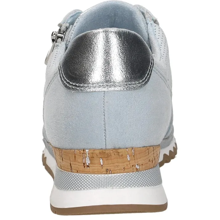 Marco Tozzi lage sneakers lichtblauw licht blauw, foto 4