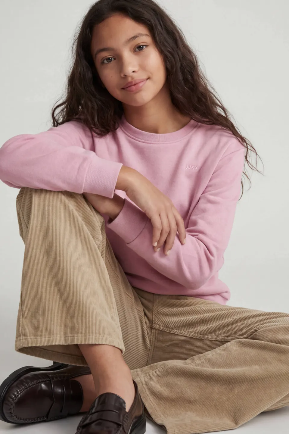 JJXX GIRL sweater - roze, foto 5