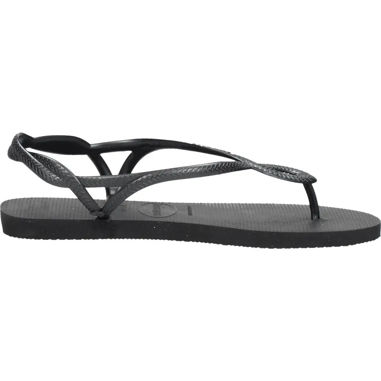 Havaianas Luna sandalen grijs Zwart